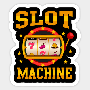 Jackpot slot machine game Sticker